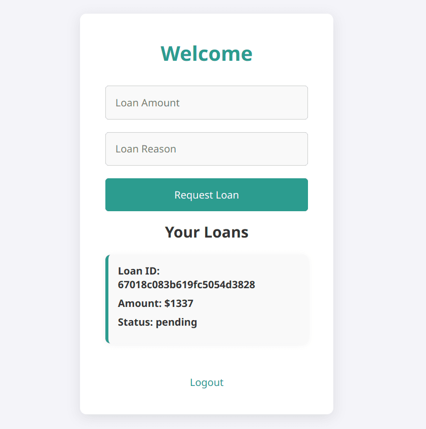 Loan Form