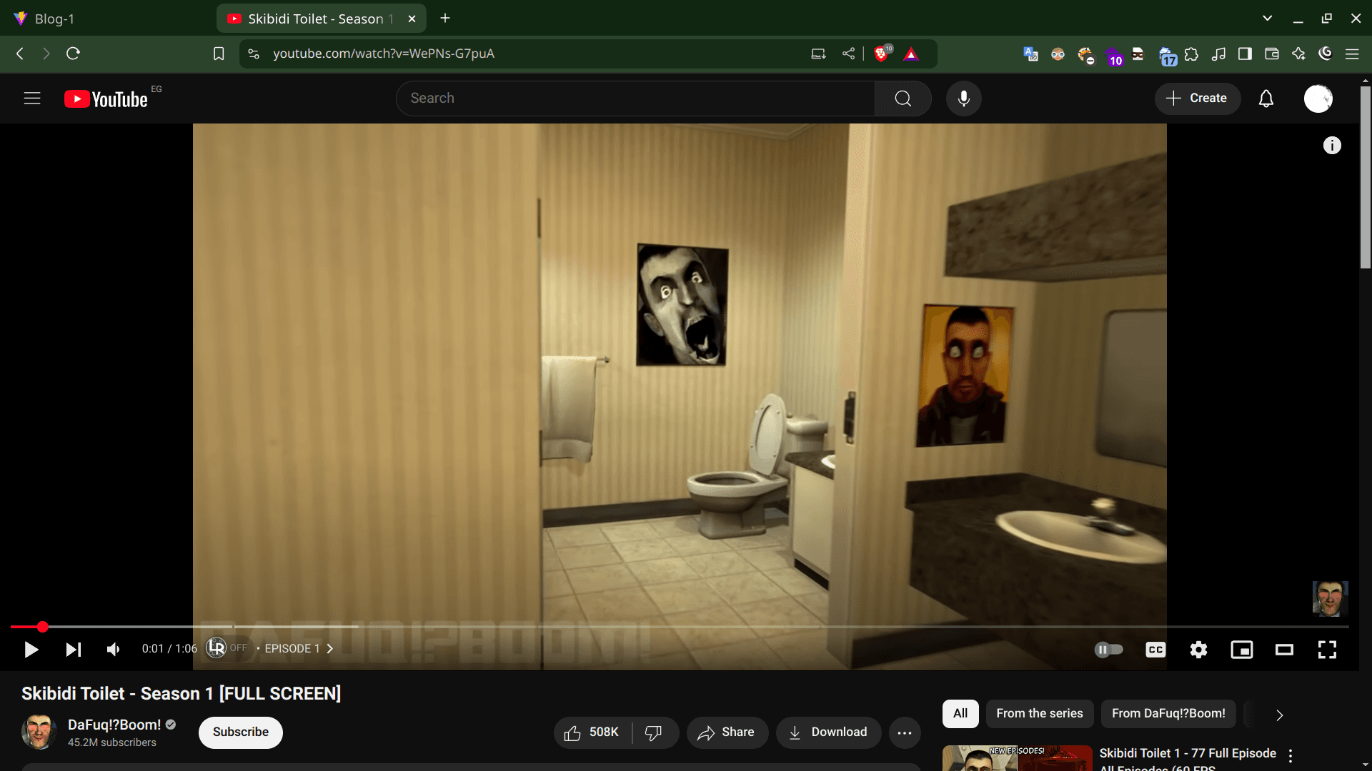 Skibidi Toilet