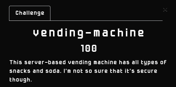 vending-machine-challenge